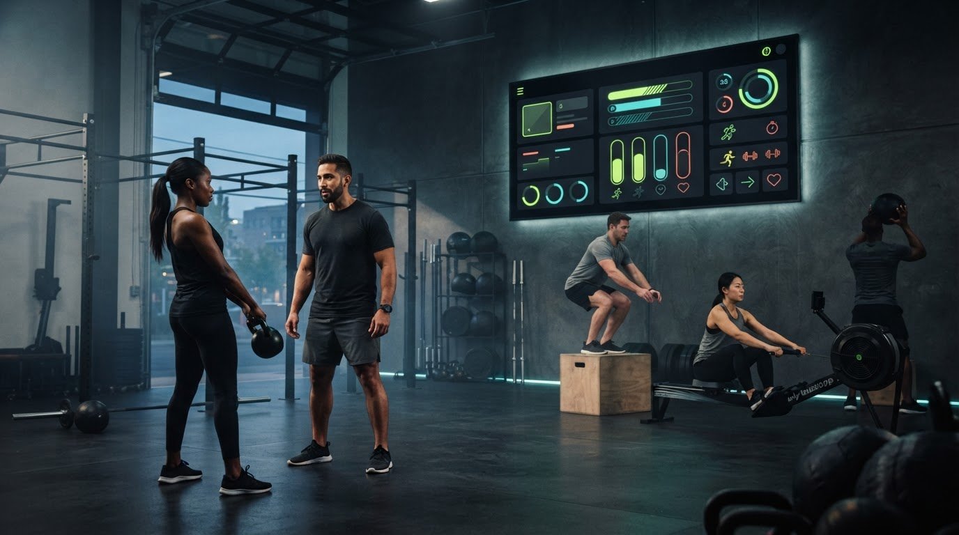 Gym Workout Display Software: Turn the Gym Screen Into a Coaching Tool