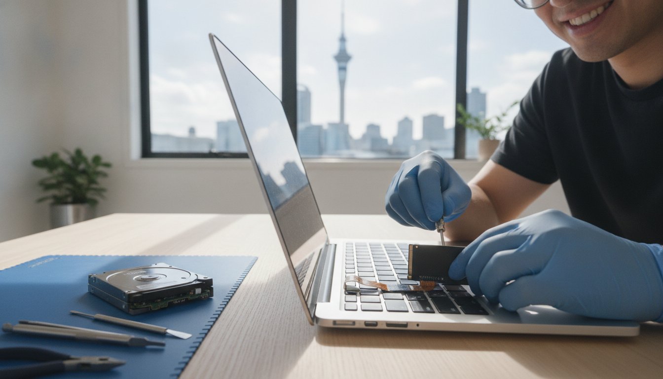 Hard Drive Replacement Auckland: Fast On-Site Repairs & SSD Upgrades