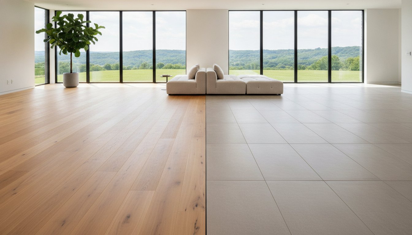 Hardwood vs. Ceramic Tile Flooring: Which is Right for Your Nashville Home?