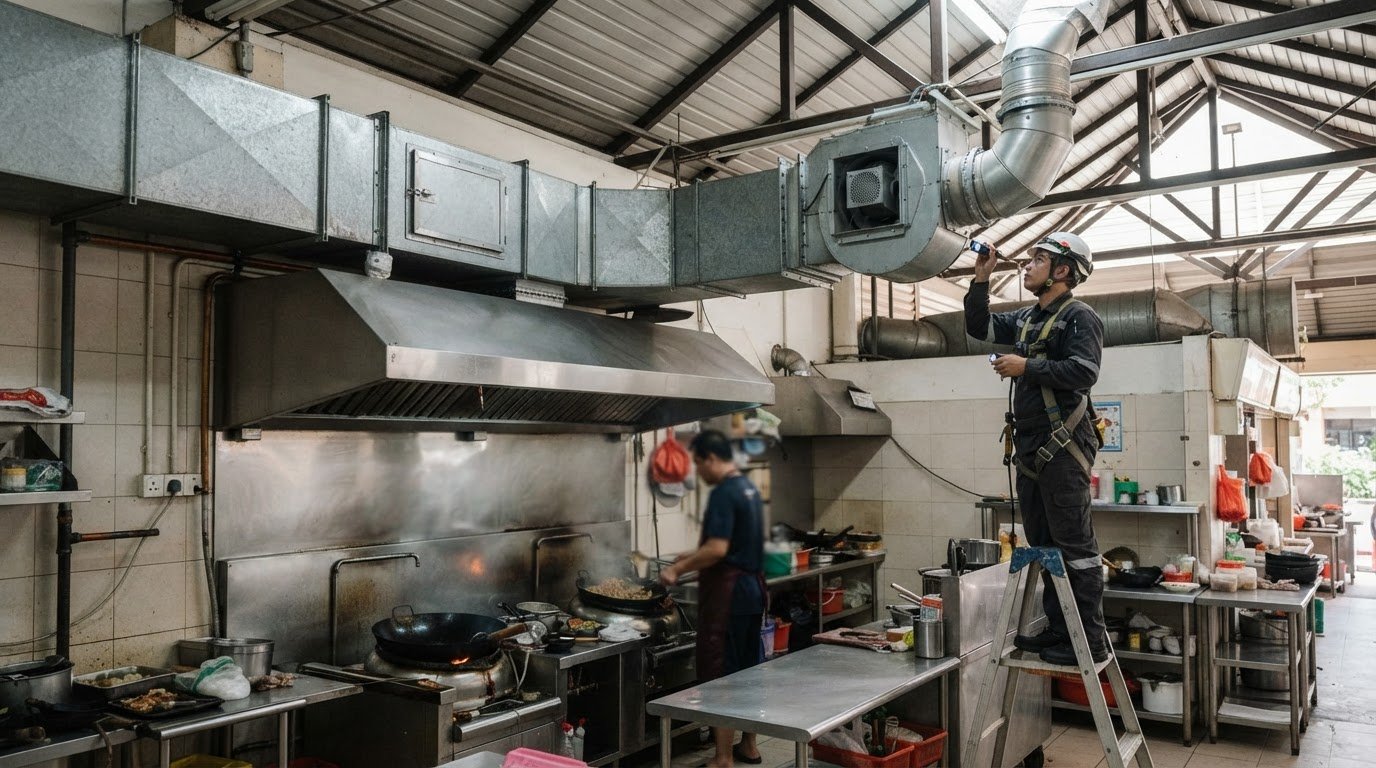 Hawker Centre Kitchen Exhaust Solutions in Singapore: A Practical Guide