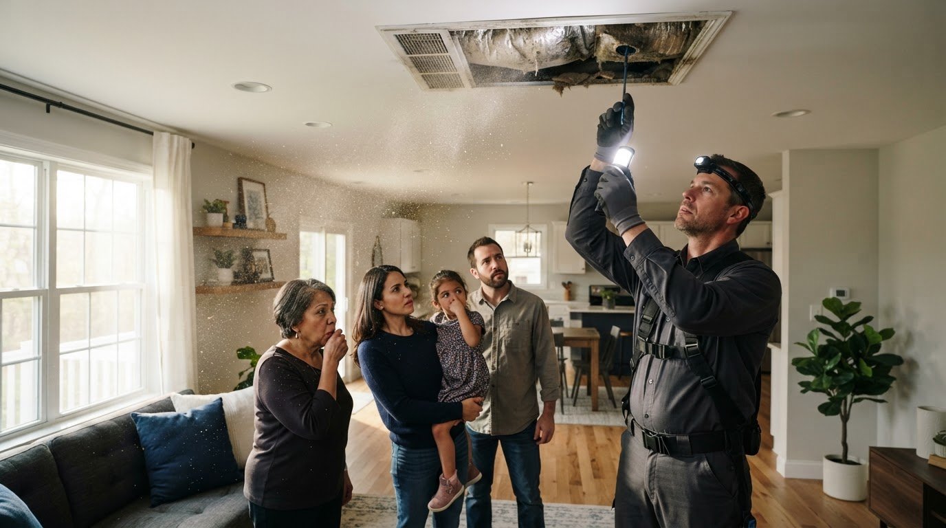 Health Risks of Dirty Air Ducts: Symptoms and Causes