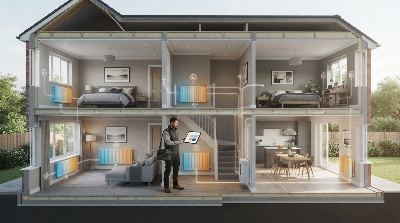 Heat Pump Radiator Sizing Assessment: A Room-by-Room Guide