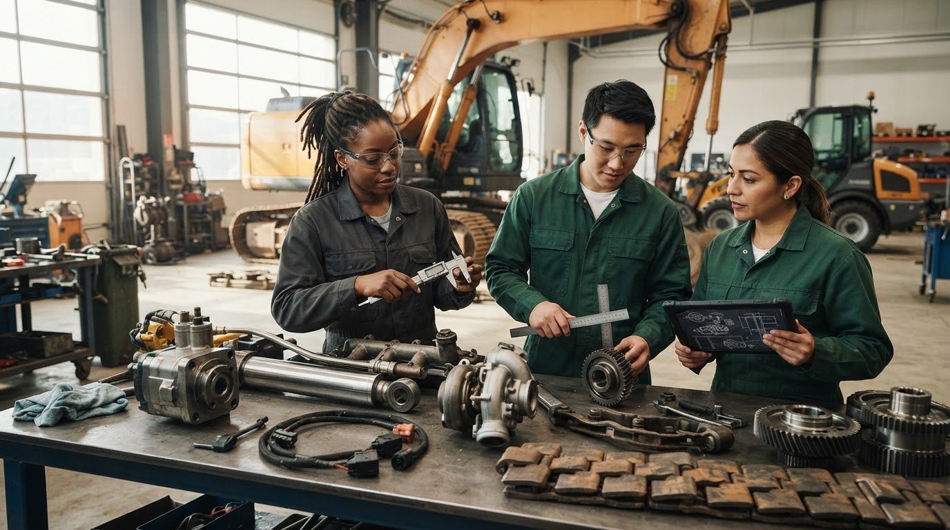 Heavy Construction Equipment Parts: How to Find the Right Fit