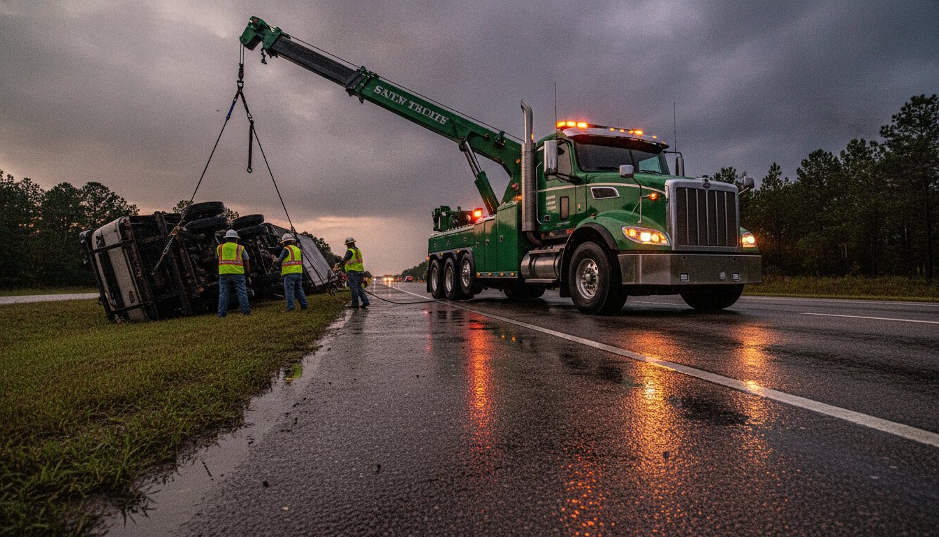Heavy Duty Recovery Services in Dayton & Huffman, TX