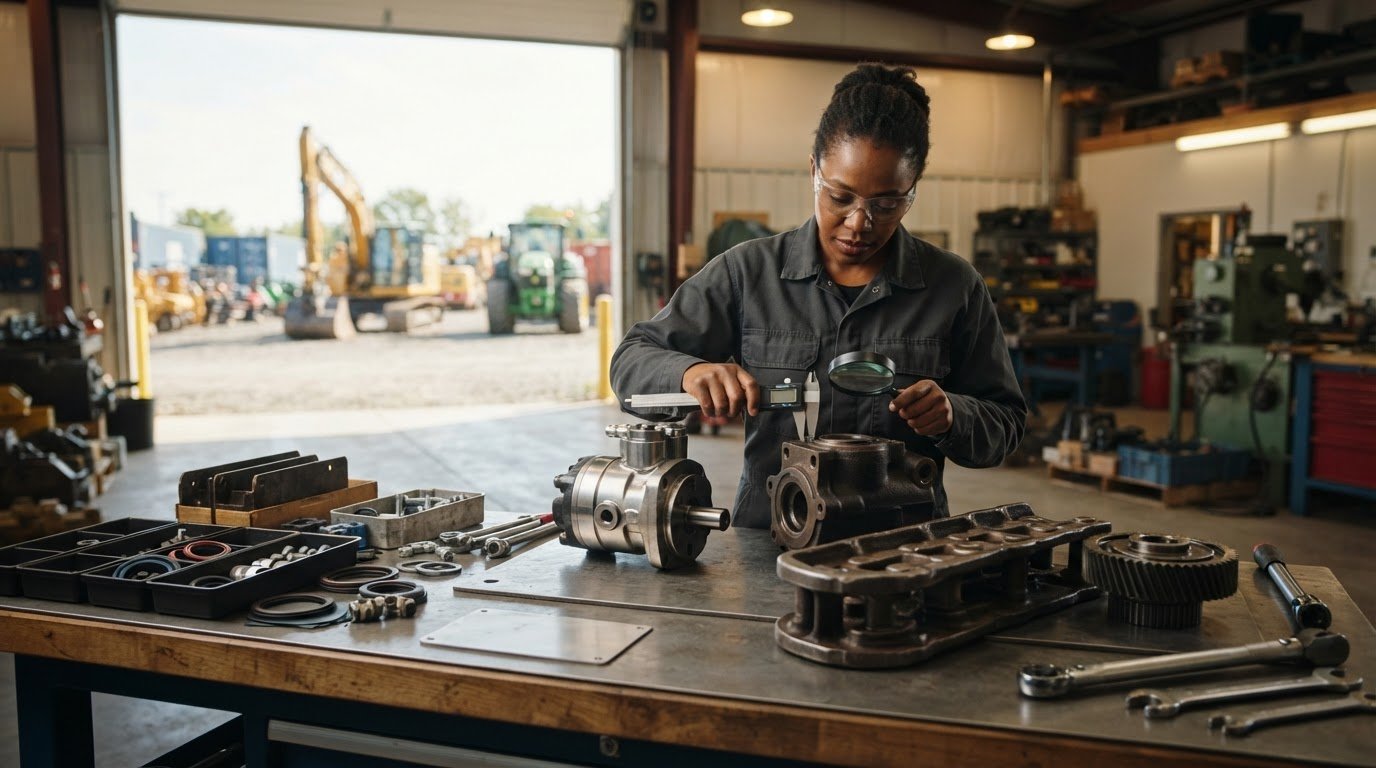 Heavy Equipment Parts: How to Identify and Source the Right Components
