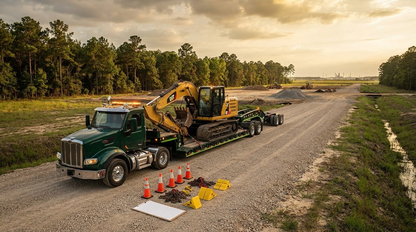 Heavy Equipment Transport in Liberty County, TX: A Practical Guide