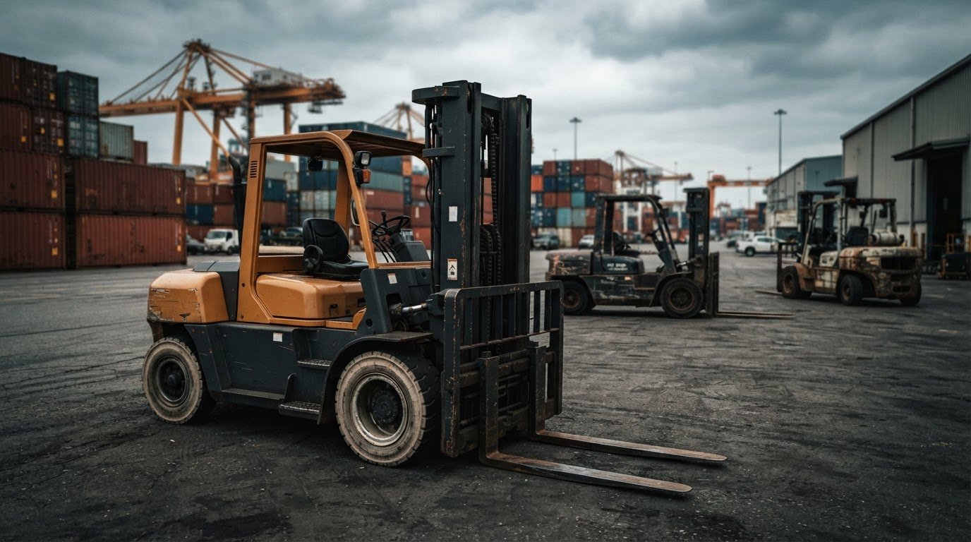 Heavy Forklift Residual Value and Resale Price Estimates