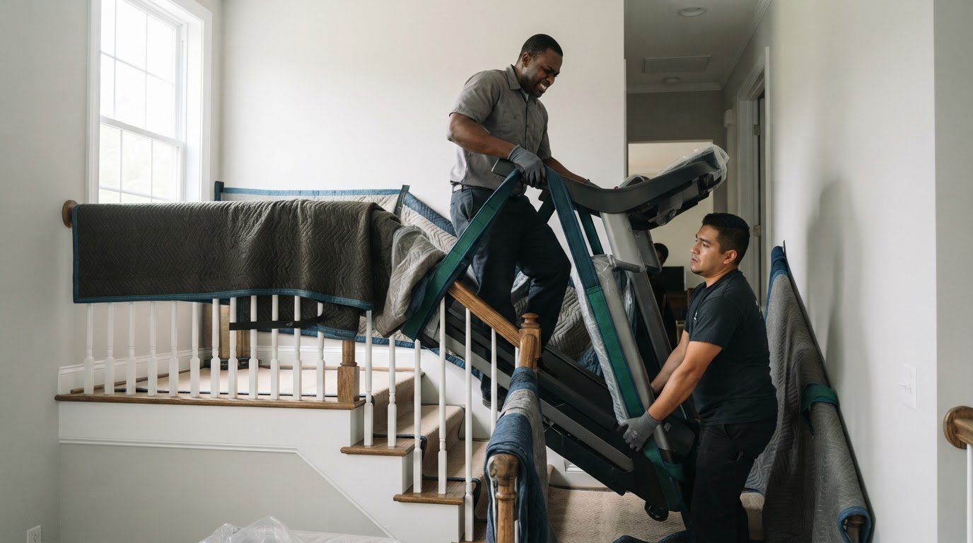 Heavy Furniture and Gym Equipment Moving in Northern Virginia