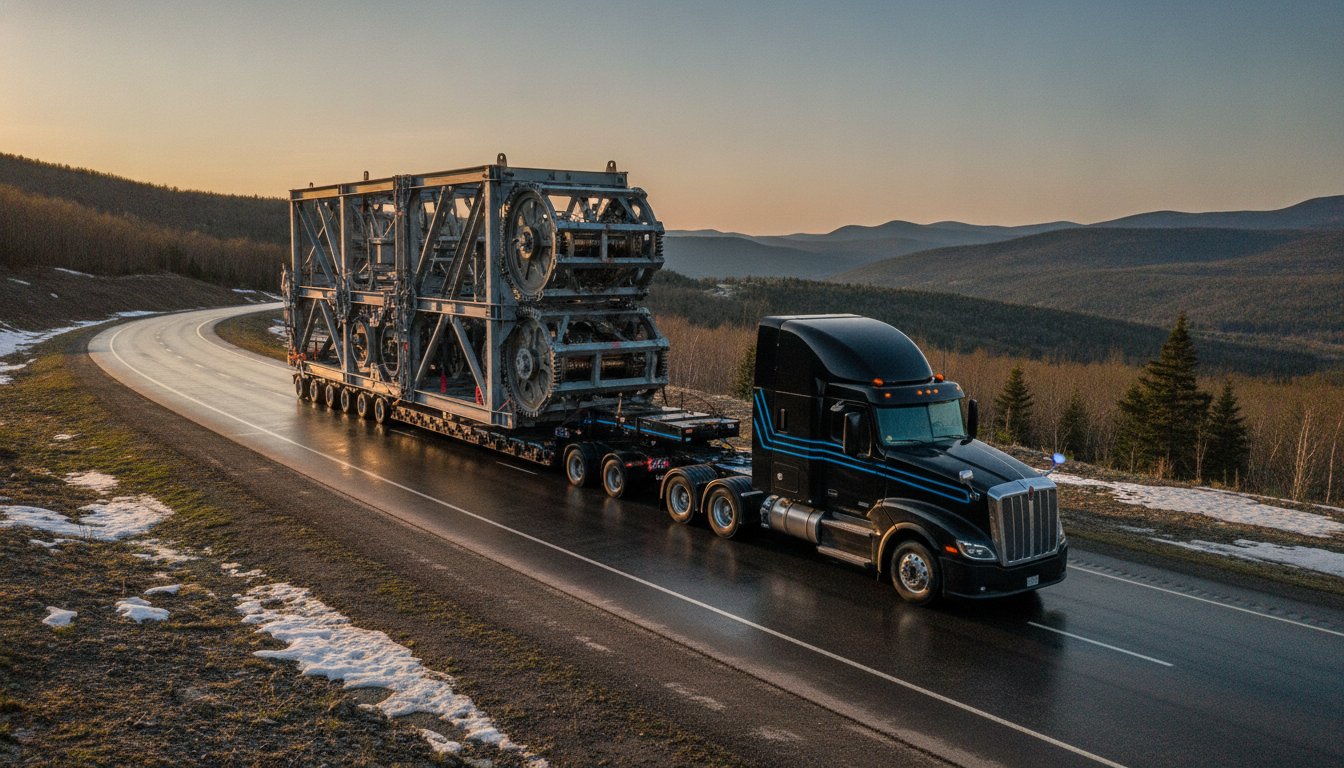 Heavy Haul Trucking Services in Quebec: A 2026 Strategic Logistics Guide