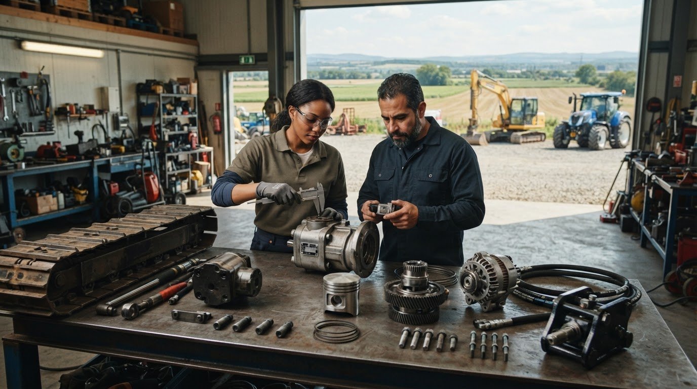 Heavy Machinery Parts: Types, Fitment, and Replacement Basics