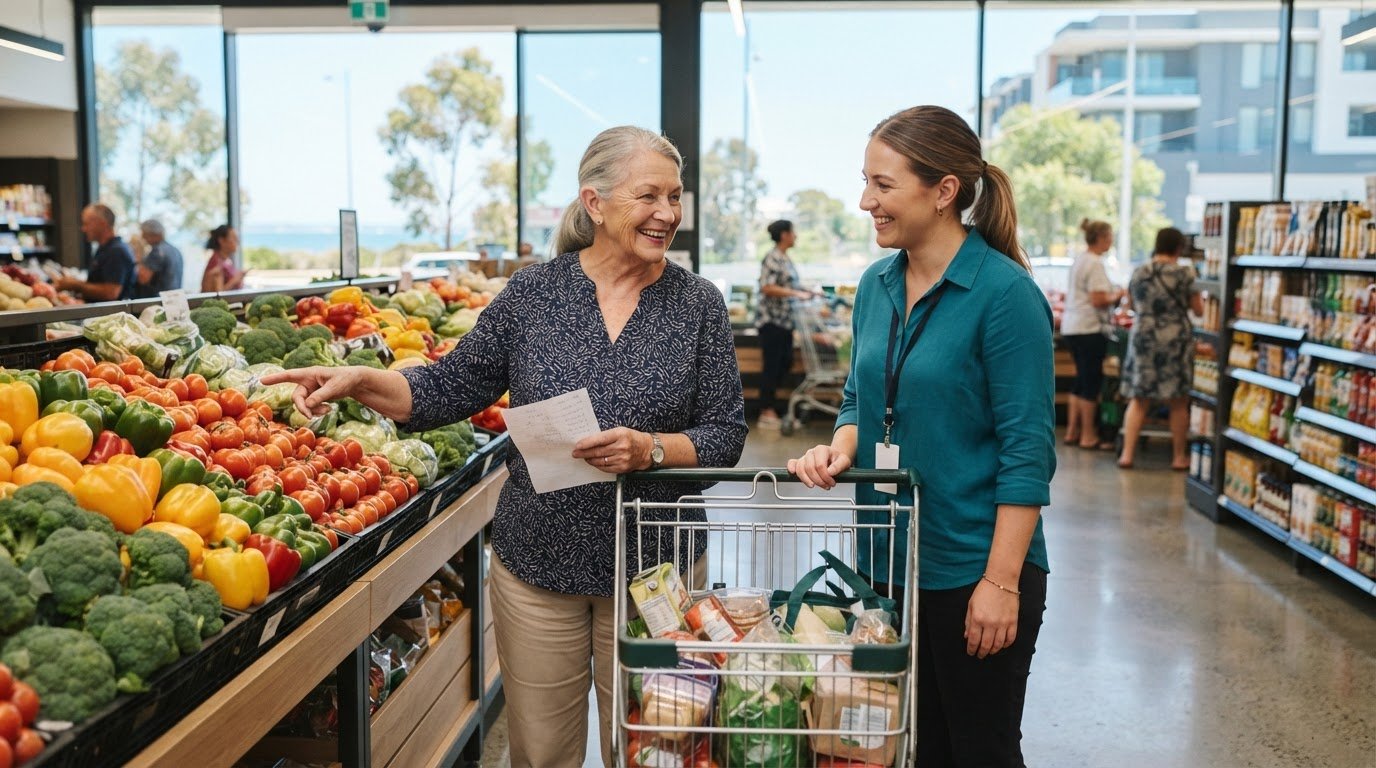 Help with Grocery Shopping for Seniors in Perth