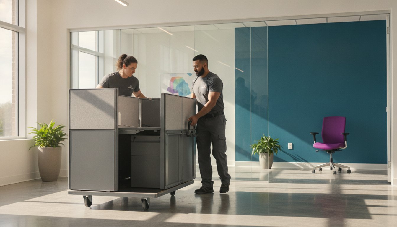 Herndon VA Desk Shuffling: Expert Labor-Only Moving Help