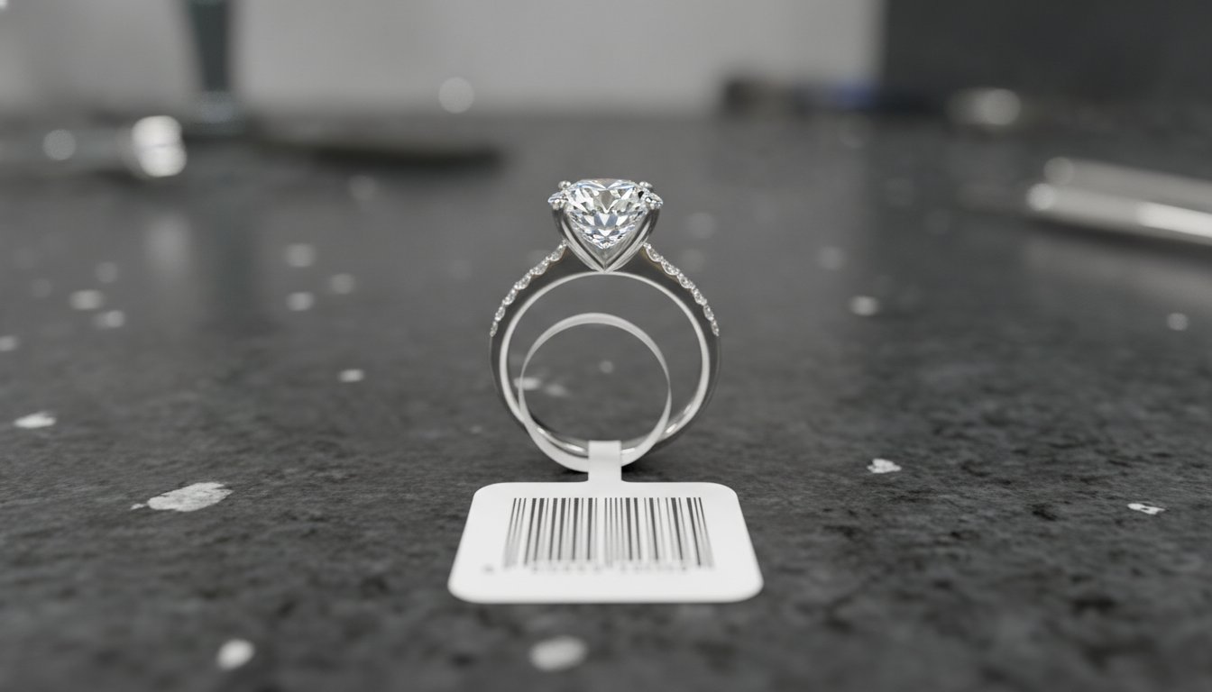 High-Durability TT307 Rat Tail Tags for Jewelry Labeling