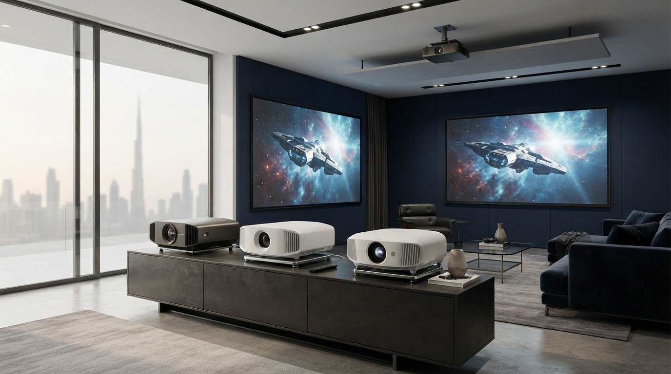 High-End 4K Projectors in the UAE: Sony vs. BenQ vs. LG (2026 Comparison)