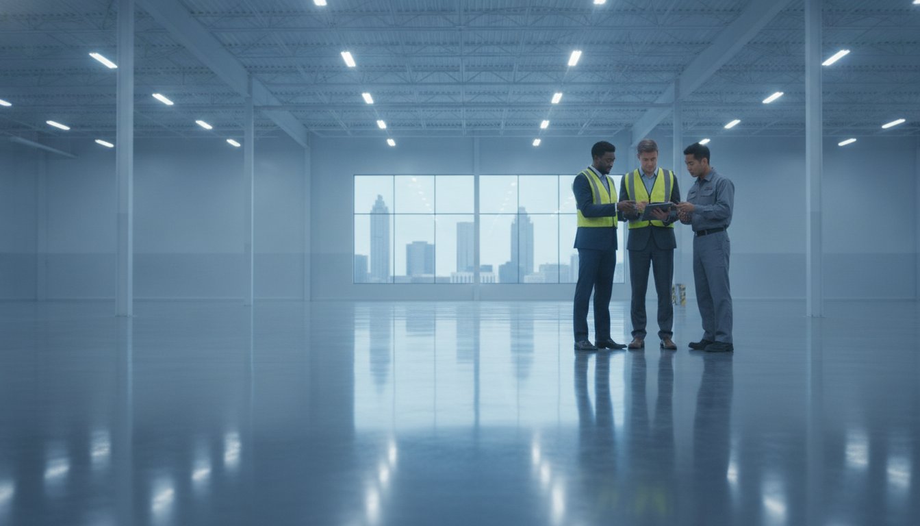 High Gloss Concrete Floors for Commercial Environments: The 2026 Engineering Standard