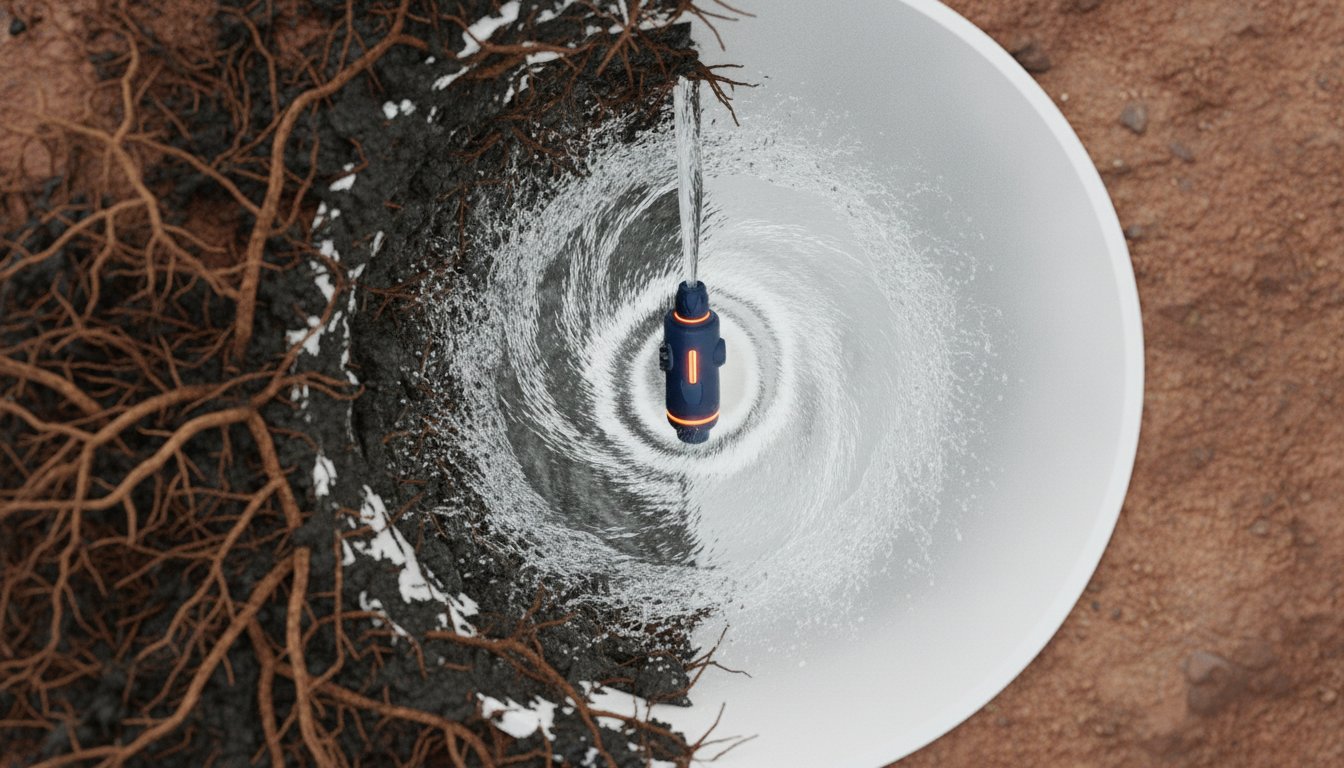 High Pressure Water Jetting for Effective Drain Cleaning