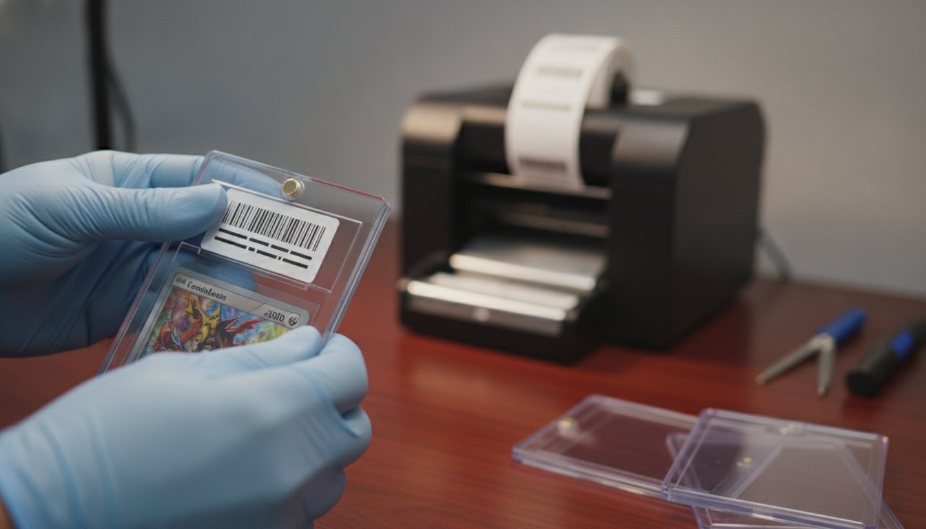 High-Quality Thermal Card Grading Tags for Collectors
