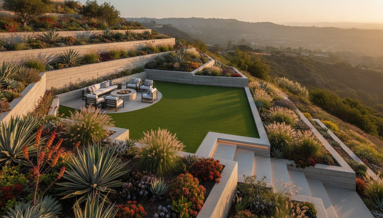Hillside Landscaping Solutions Los Angeles: Transforming Slopes into Sanctuaries