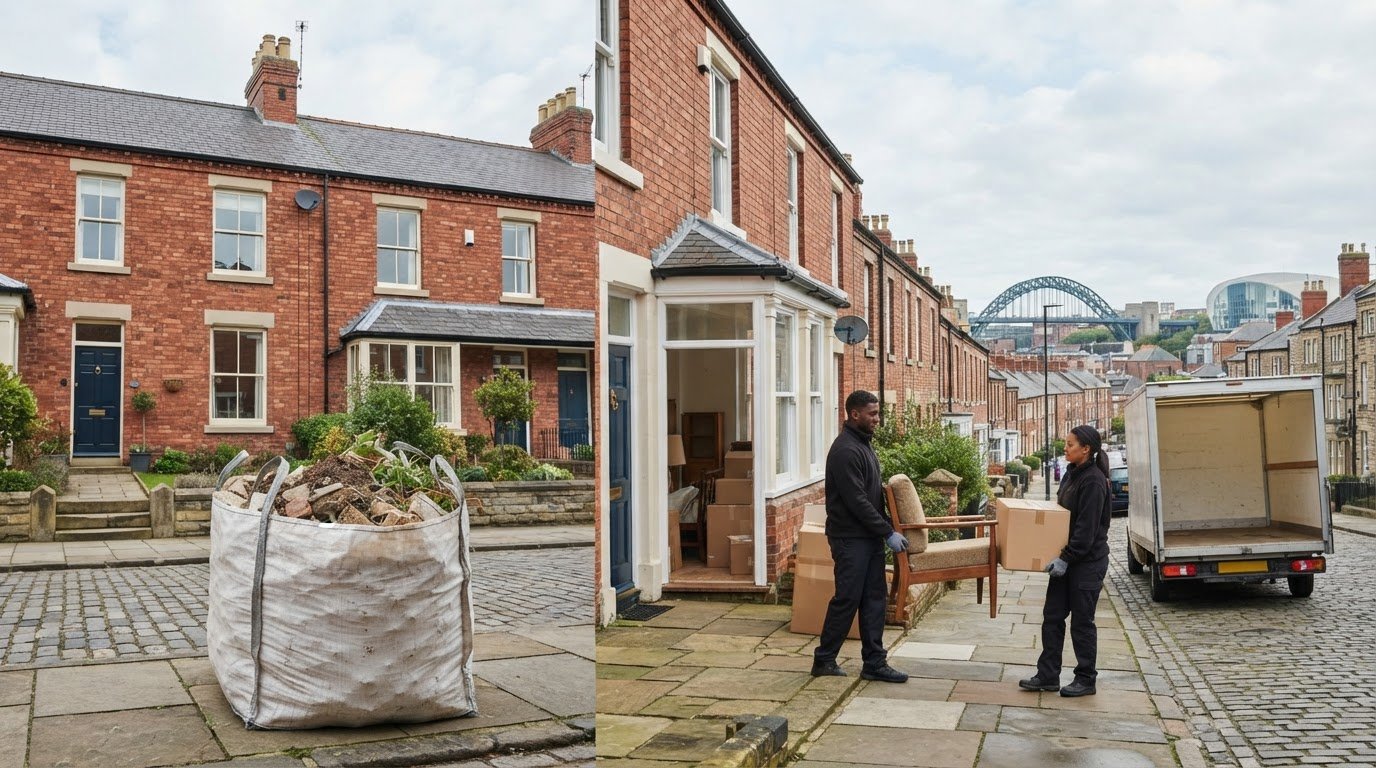 Hippo bag collection and property clearance costs in Newcastle