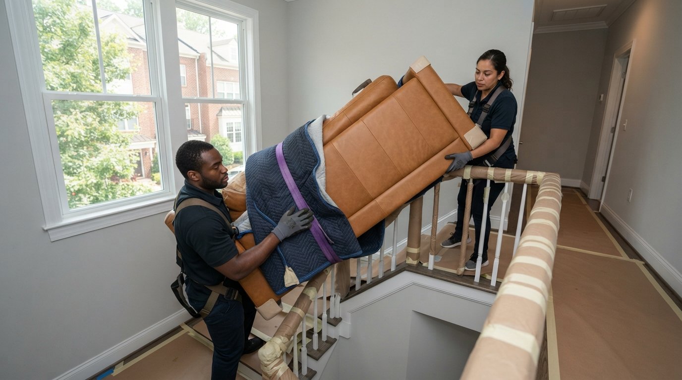 Hire 2 Guys to Move Heavy Sectionals in Reston VA