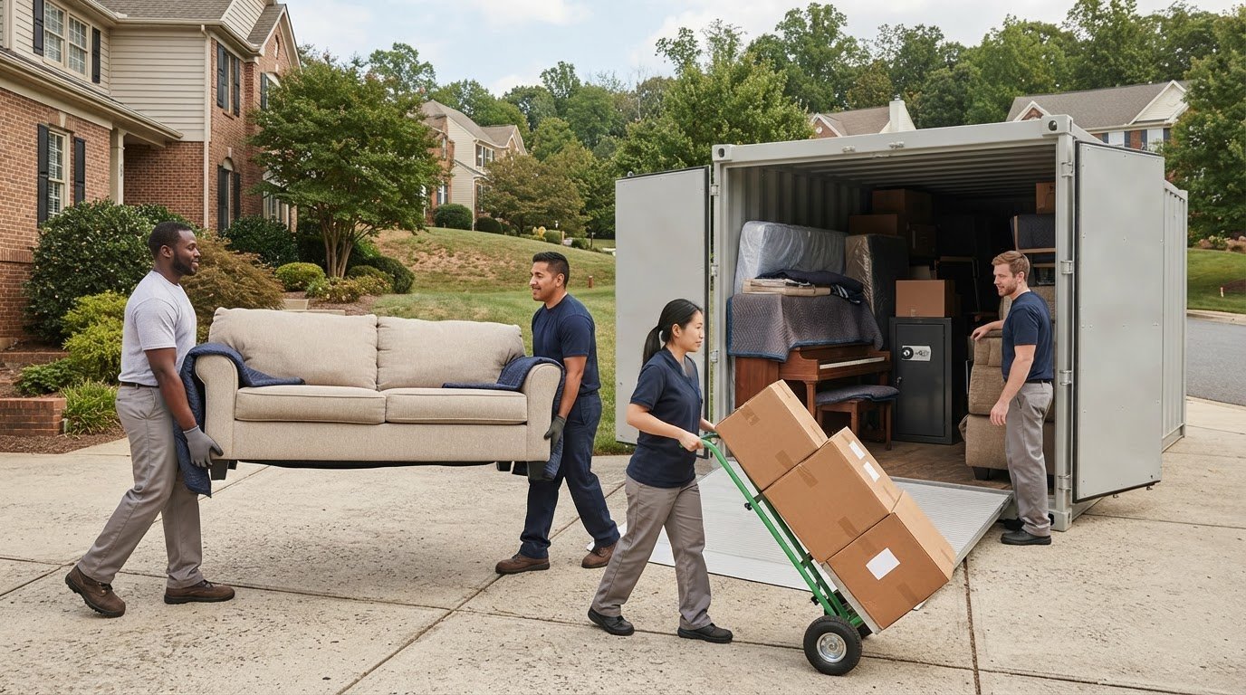 Hire a Crew to Load Your POD in Centreville, VA