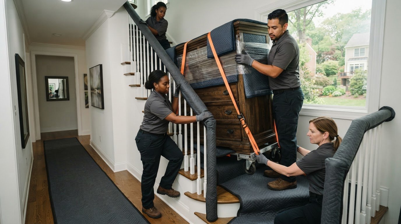 Hire In-House Heavy Furniture Lifters in Northern VA