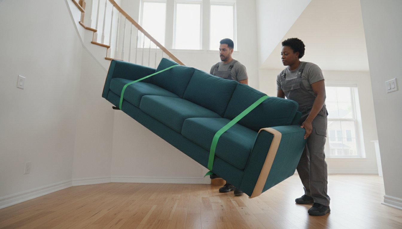 Hire Labor Only Movers for Couches Upstairs in Bethesda