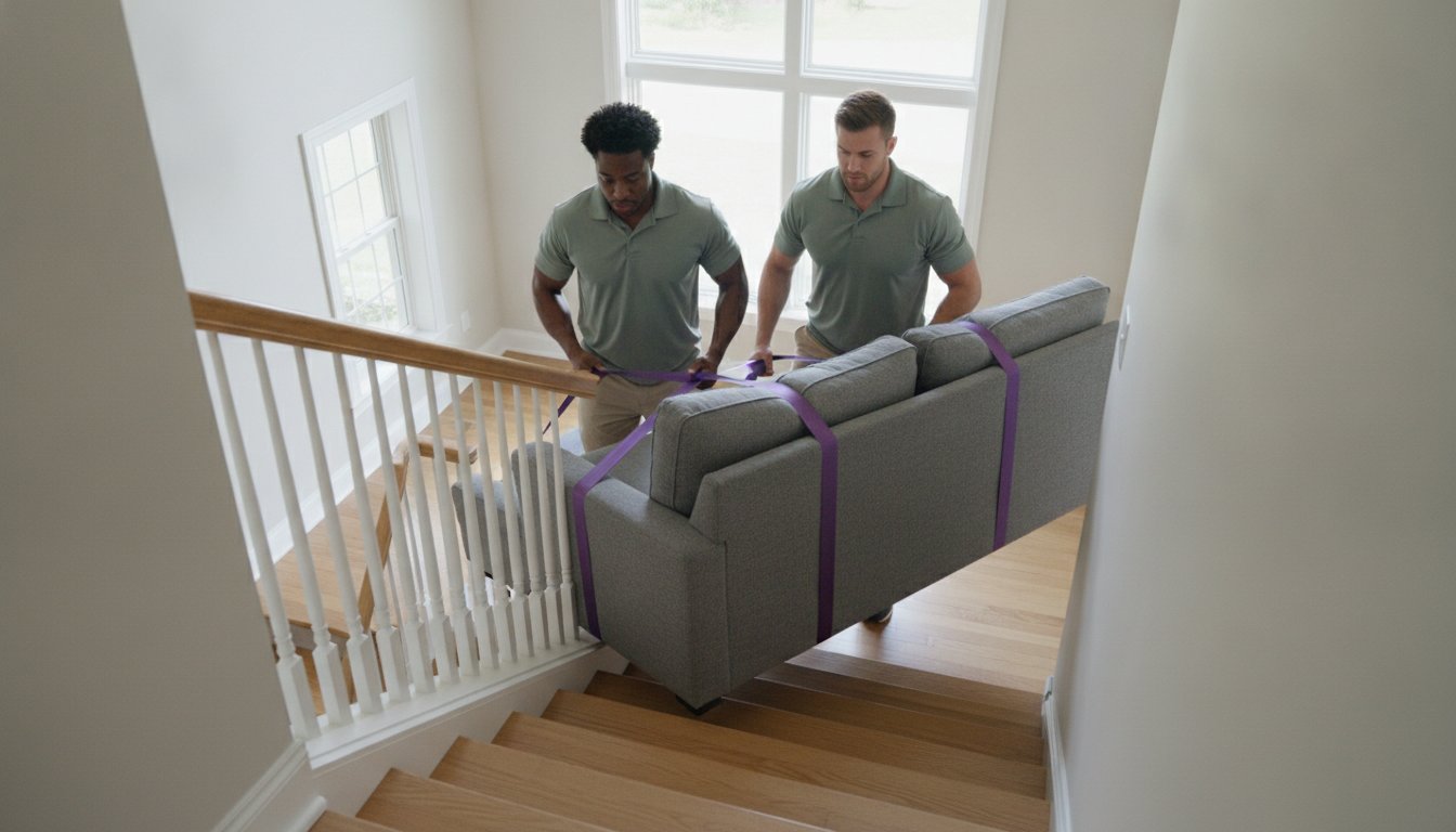 Hire Movers for a Couch Move Upstairs in Vienna, VA