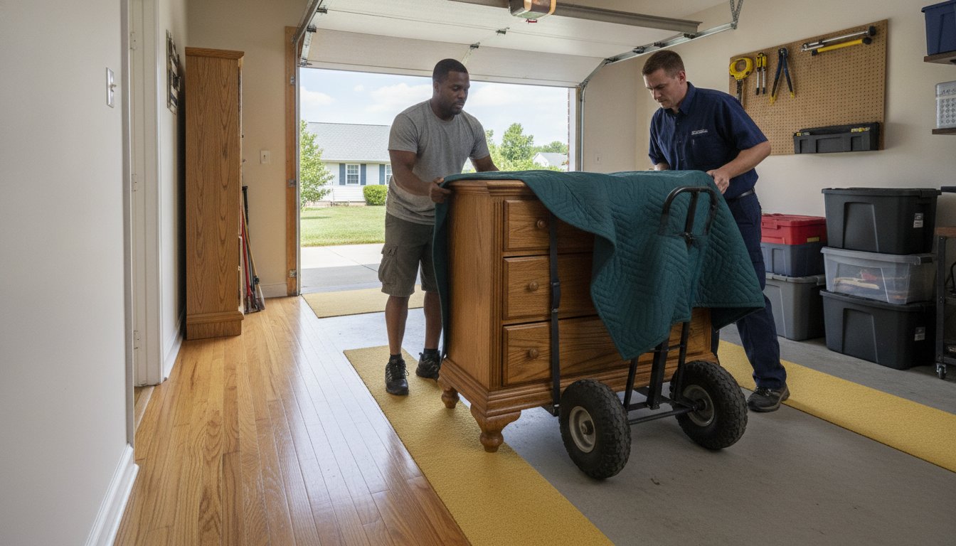 Hire Movers for Garage Furniture Transfers in Oakton