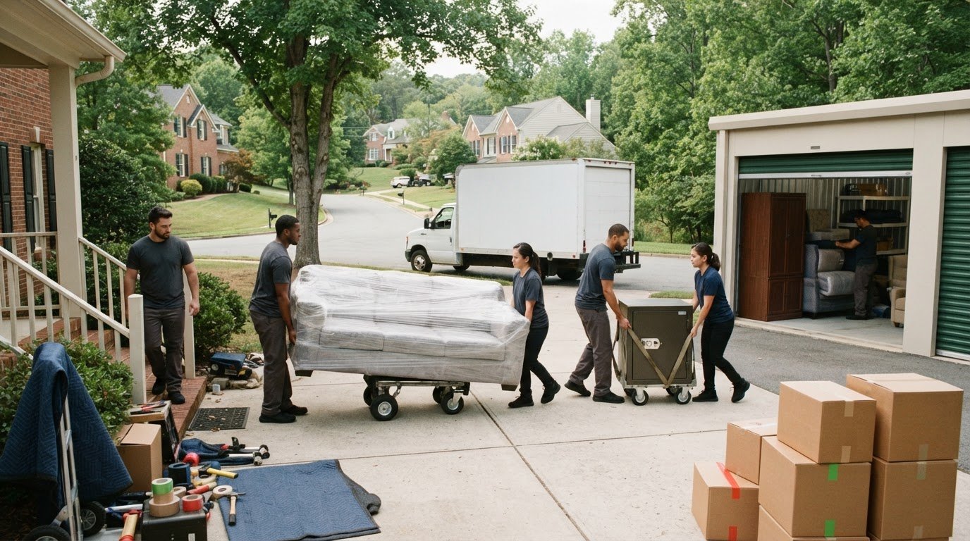 Hire Movers to Move Things to a Storage Unit in Clifton, VA