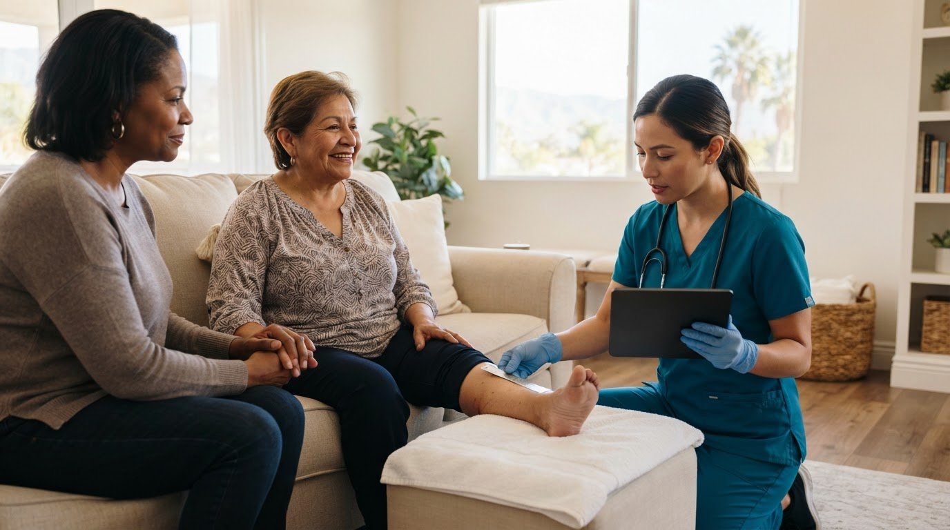 Home Care for Non-Healing Amputations in San Bernardino