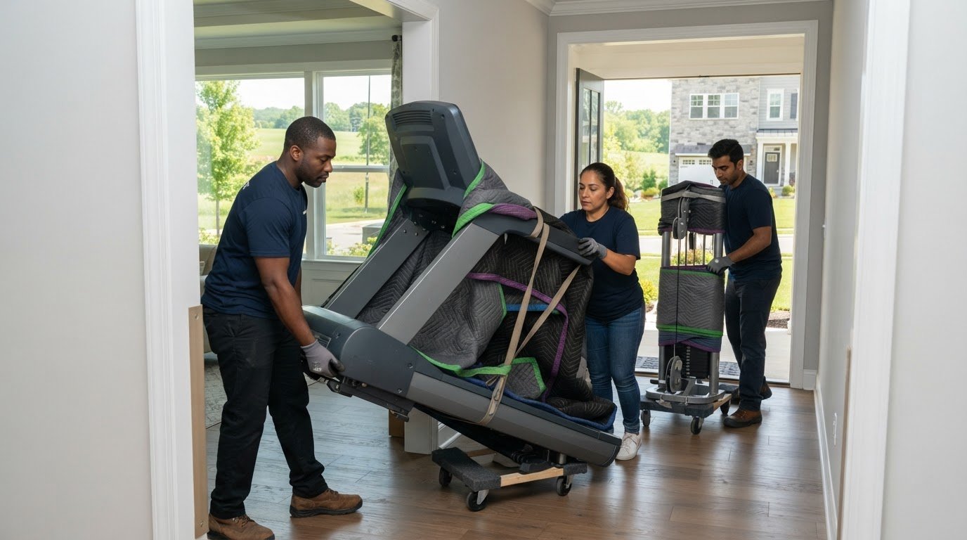 Home Gym Movers in Aldie: Choose the Right Help for Your Equipment