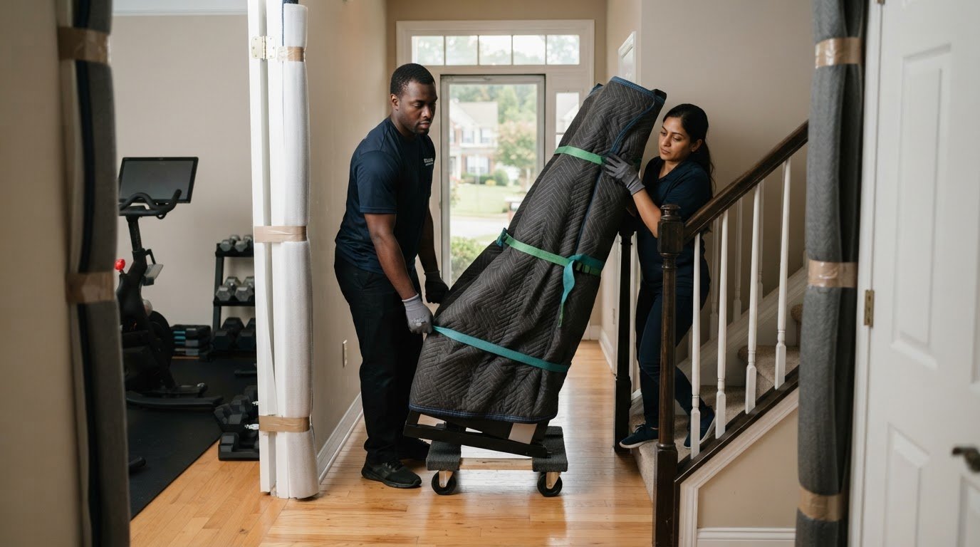 Home Gym Moving Company in Dumfries, VA: Costs and Crew Time