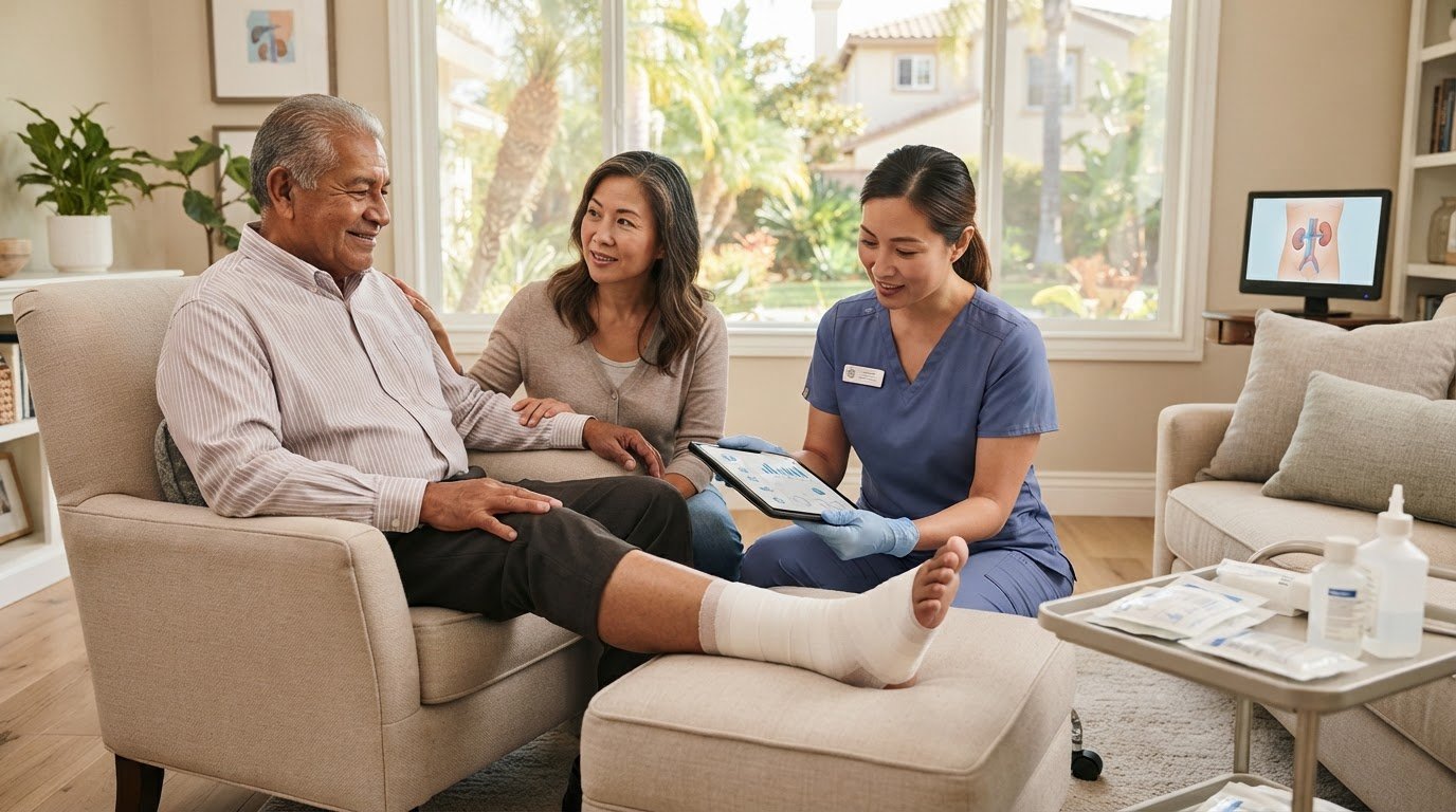 Home Wound Care for Chronic Kidney Disease (CKD) Patients