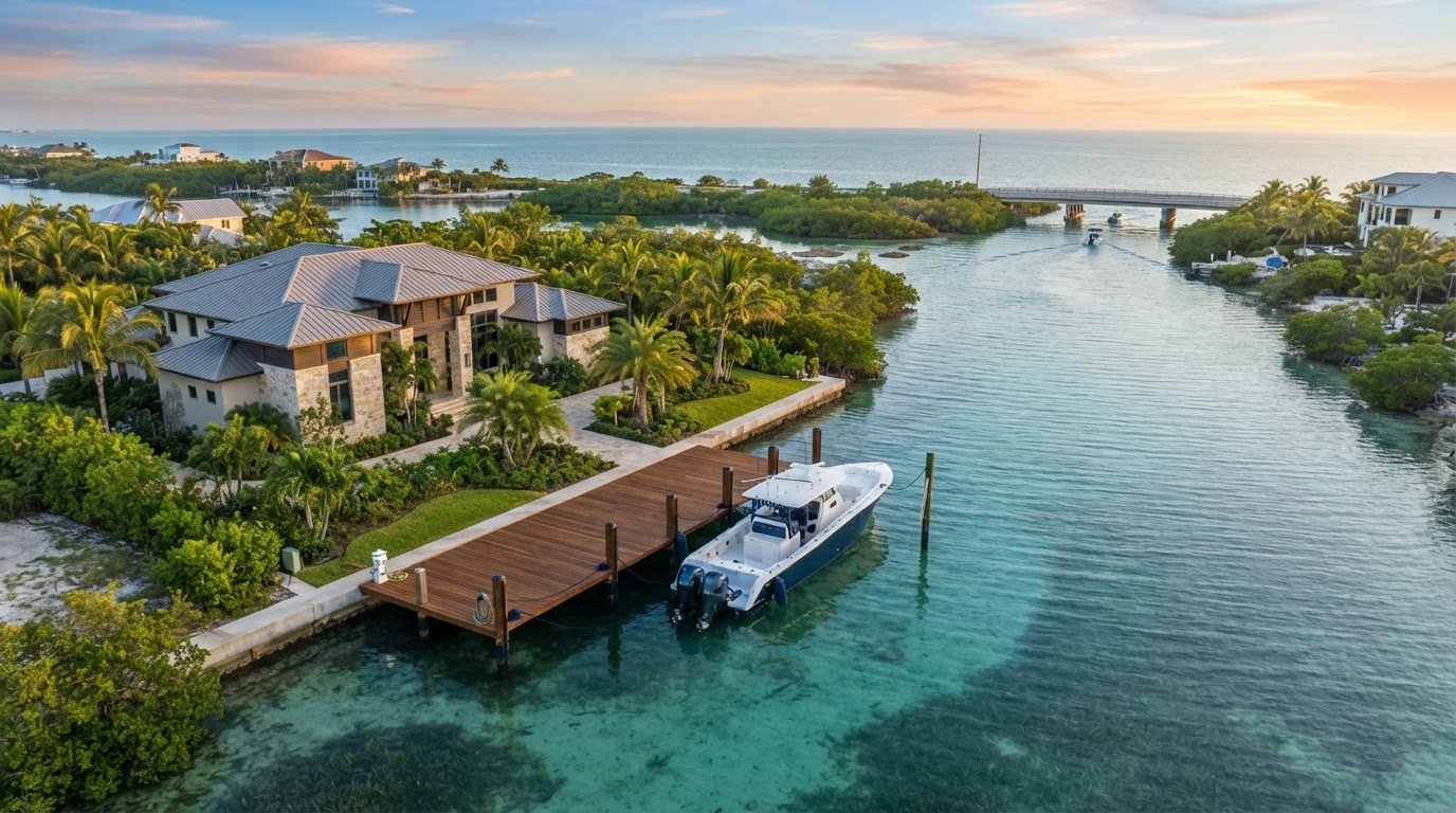 Homes with Deep Water Dockage in the Florida Keys: A Boater’s Guide