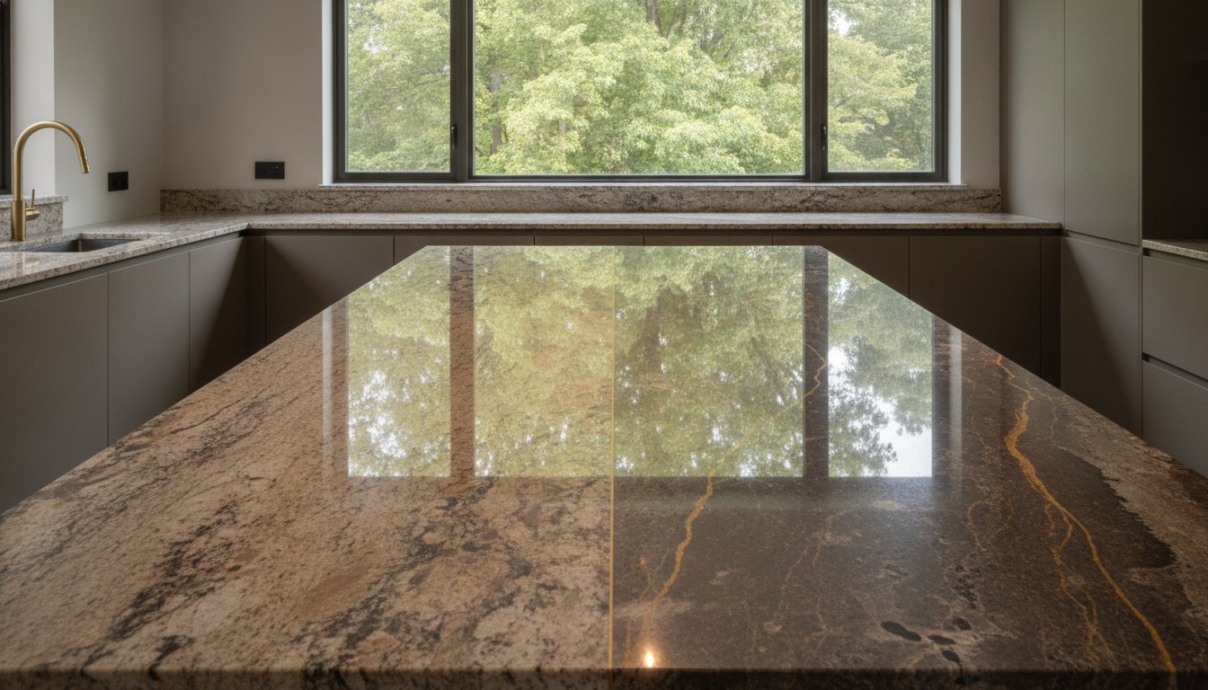 Honed vs. Polished Granite Slabs: A Connoisseur’s Guide to Surface Finishes
