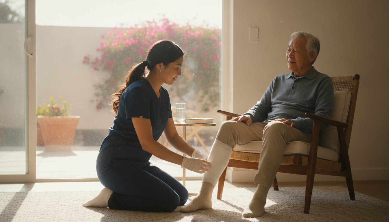 Hospital Discharge Wound Follow-Up: A Specialist Guide to In-Home Recovery