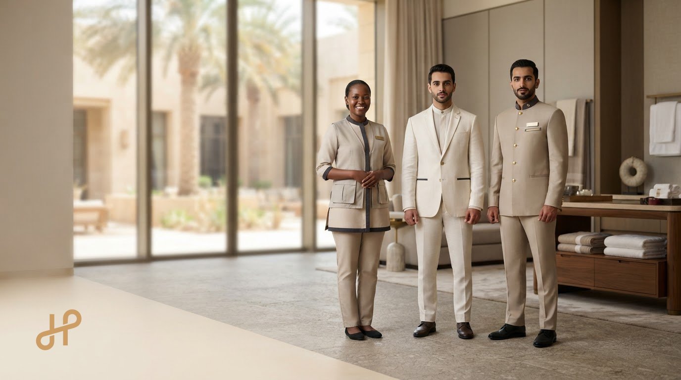 Hotel Staff Uniform Design Ideas for Desert Climates