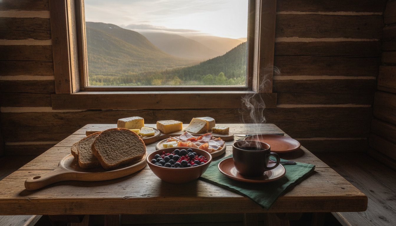 Hotell med frokost i Haltdalen: Start dagen med historisk sjel på Nordpå