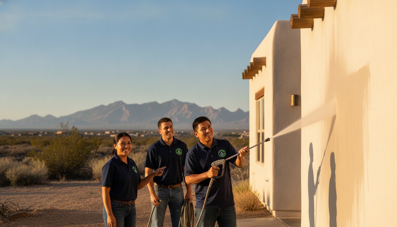 House Powerwashing in New Mexico: The Essential Guide to Home Preservation