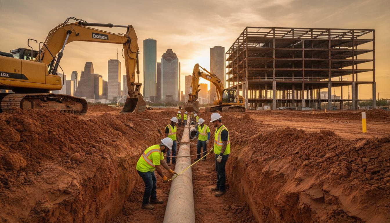 Houston Underground Utility Guide for Developers