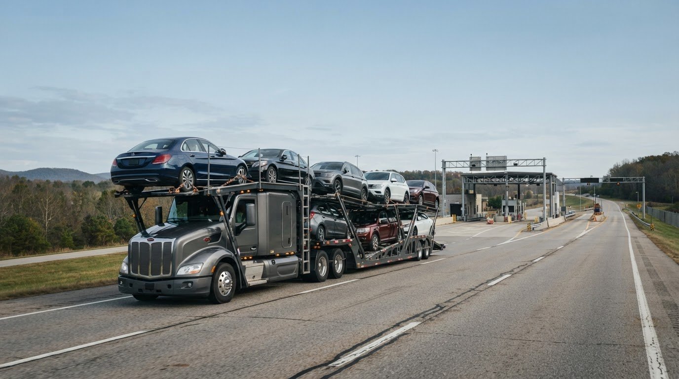 How Do Car Carriers Handle Toll Roads and Weigh Stations?