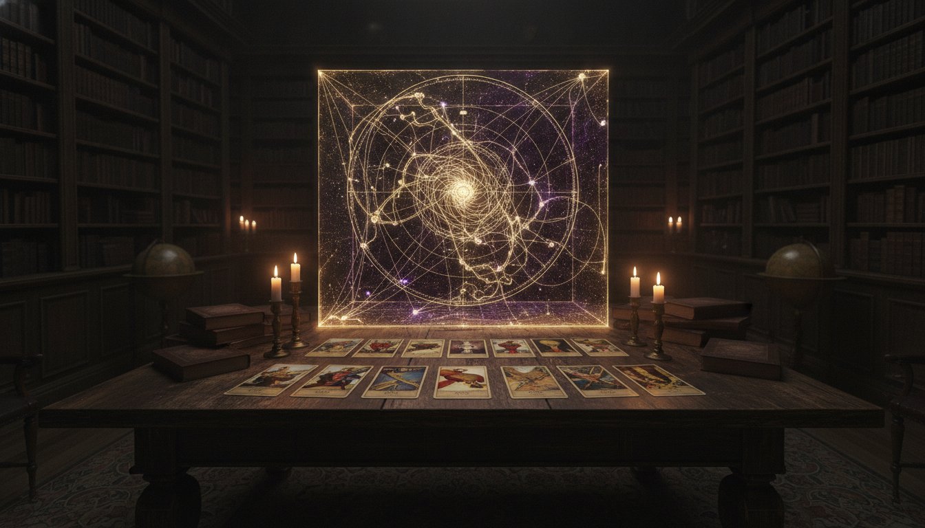 How is AI Tarot Different from Random? The Architecture of Digital Divination