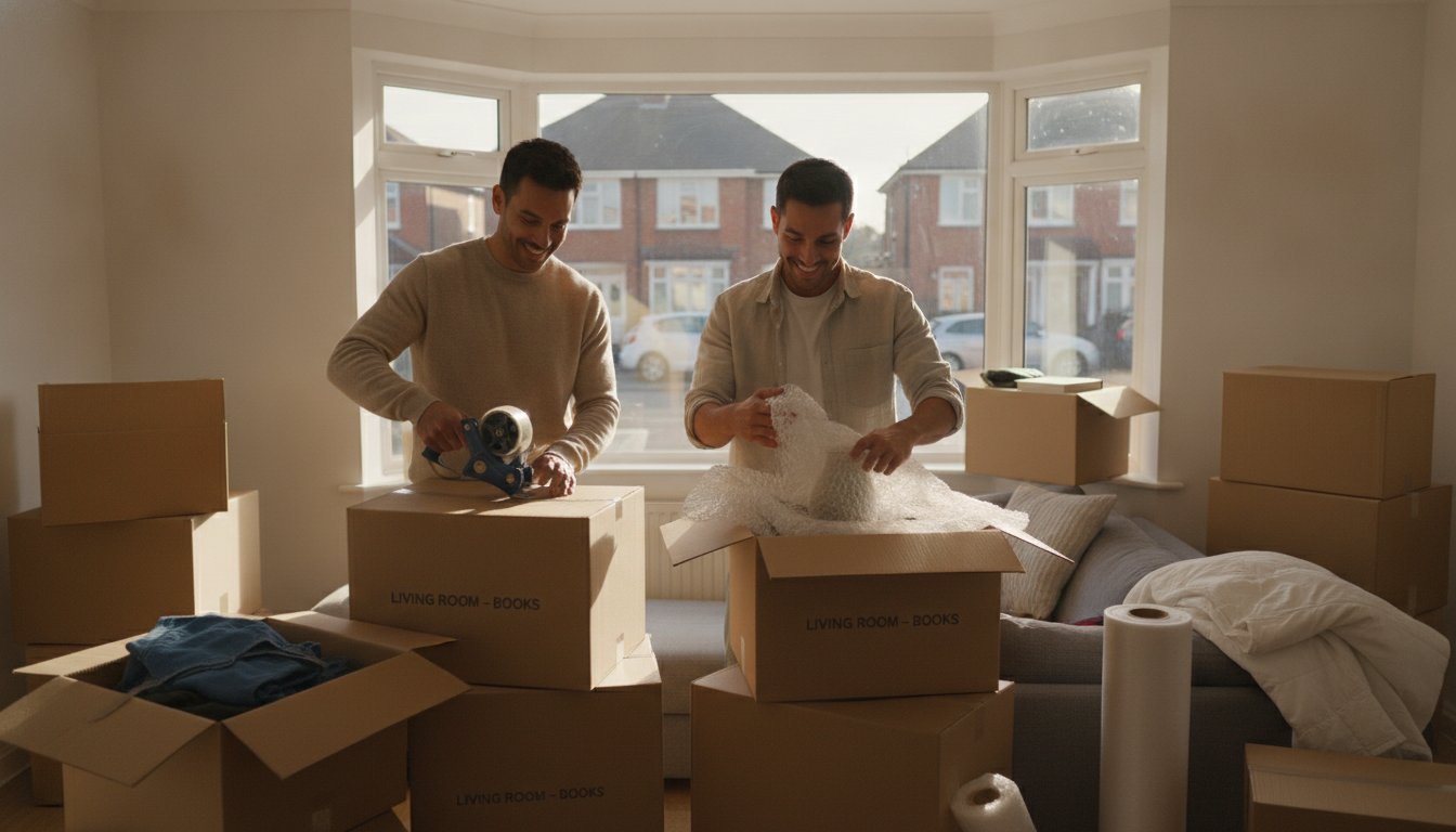 How Many Boxes for a 3 Bedroom House? The 2026 UK Packing Guide