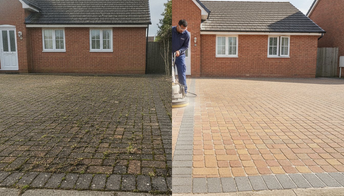 How Much Does Driveway Cleaning Cost in Wolverhampton? (2026 Price Guide)