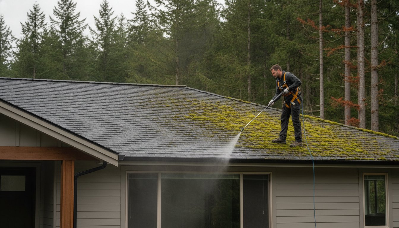How Much Does Moss Removal Cost in Nanaimo? 2026 Pricing Factors & Guide