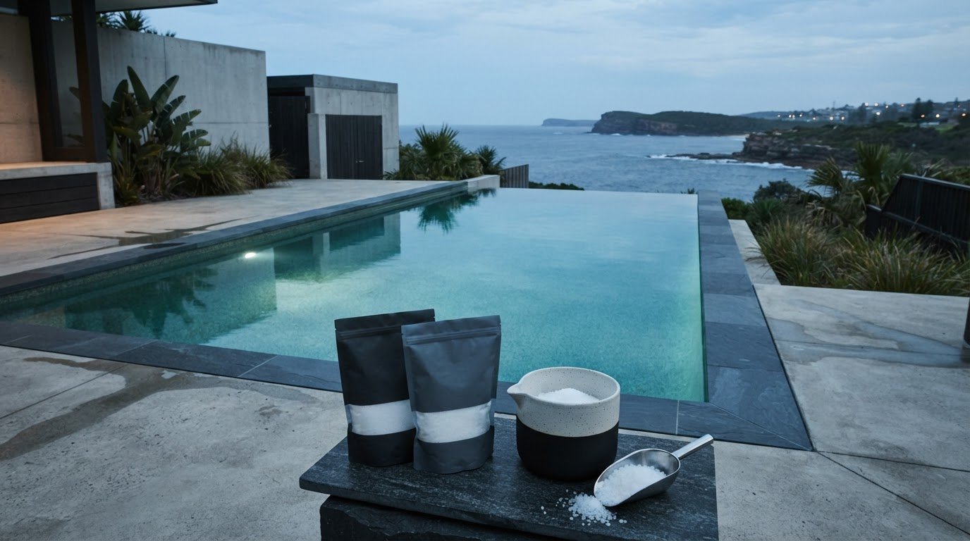 How Much Mineral Salt Should You Add to a 50,000 L Pool?