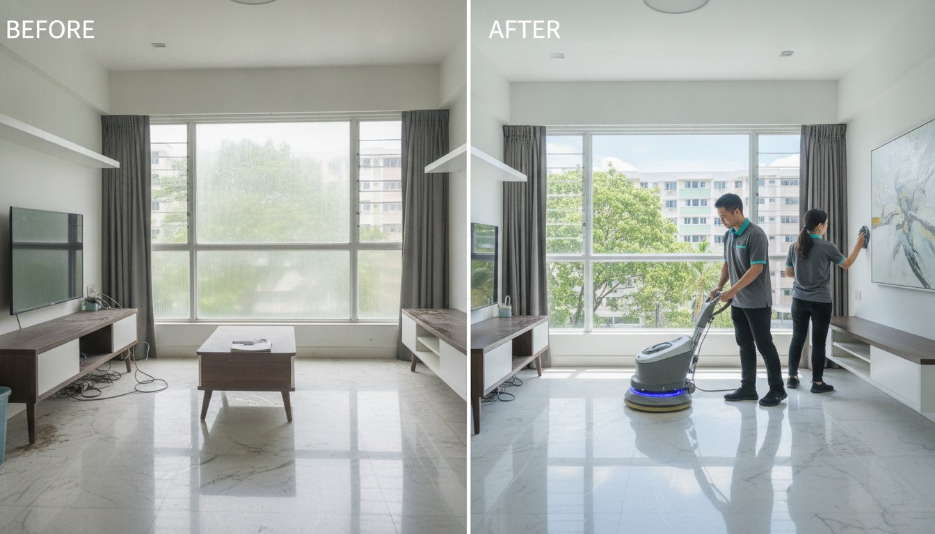 How Much to Deep Clean a 4-Room HDB in Singapore: 2026 Price Guide
