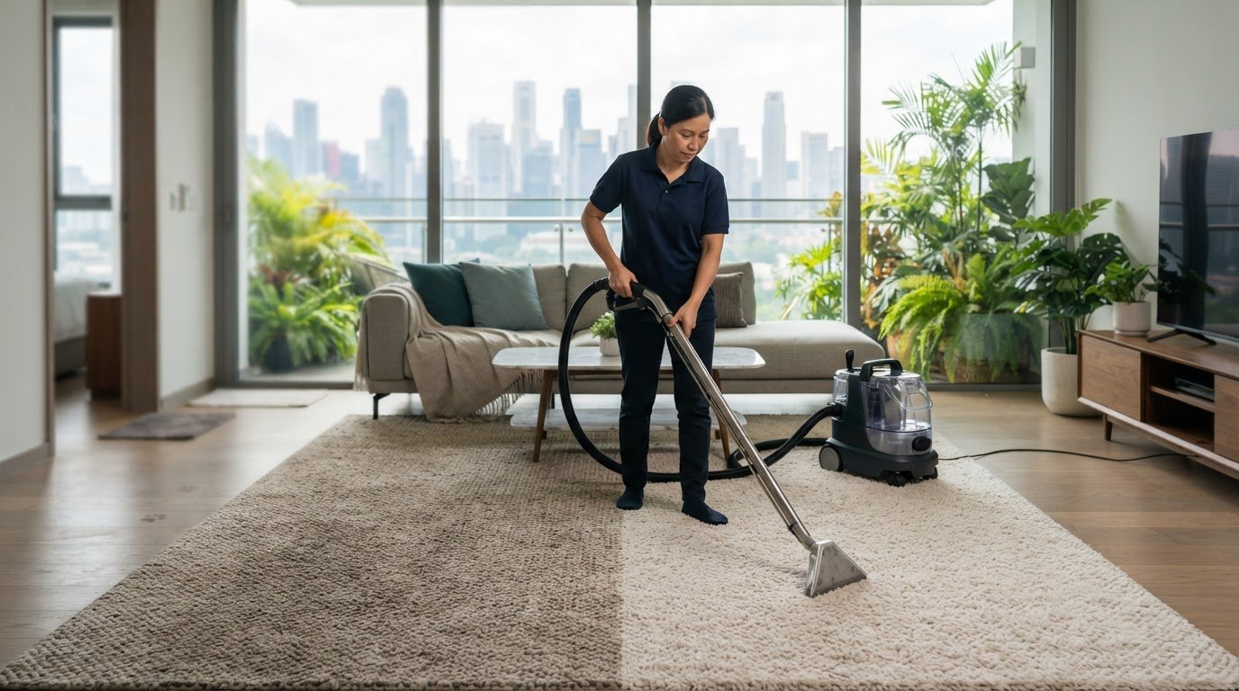 How often should you professionally clean carpets, and what signs matter?