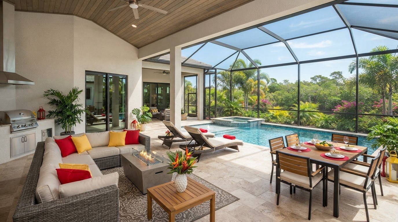 How to Arrange Patio Furniture on a Lanai: A Practical Layout Guide
